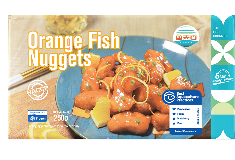 ORANGE FISH NUGGETS