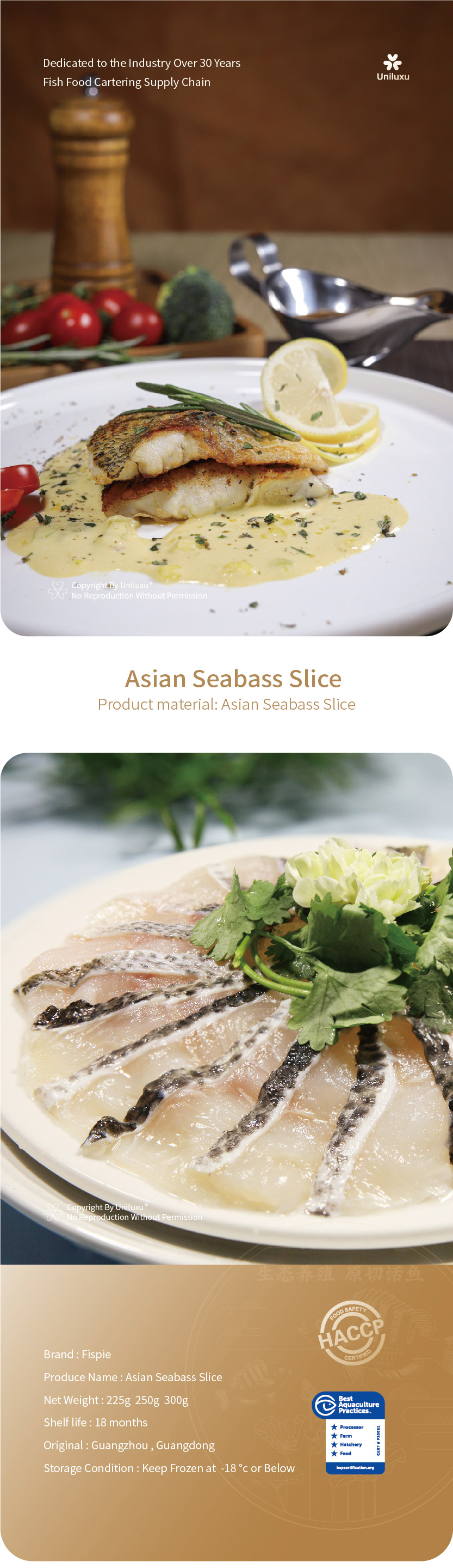 ASIAN SEABASS SLICE 