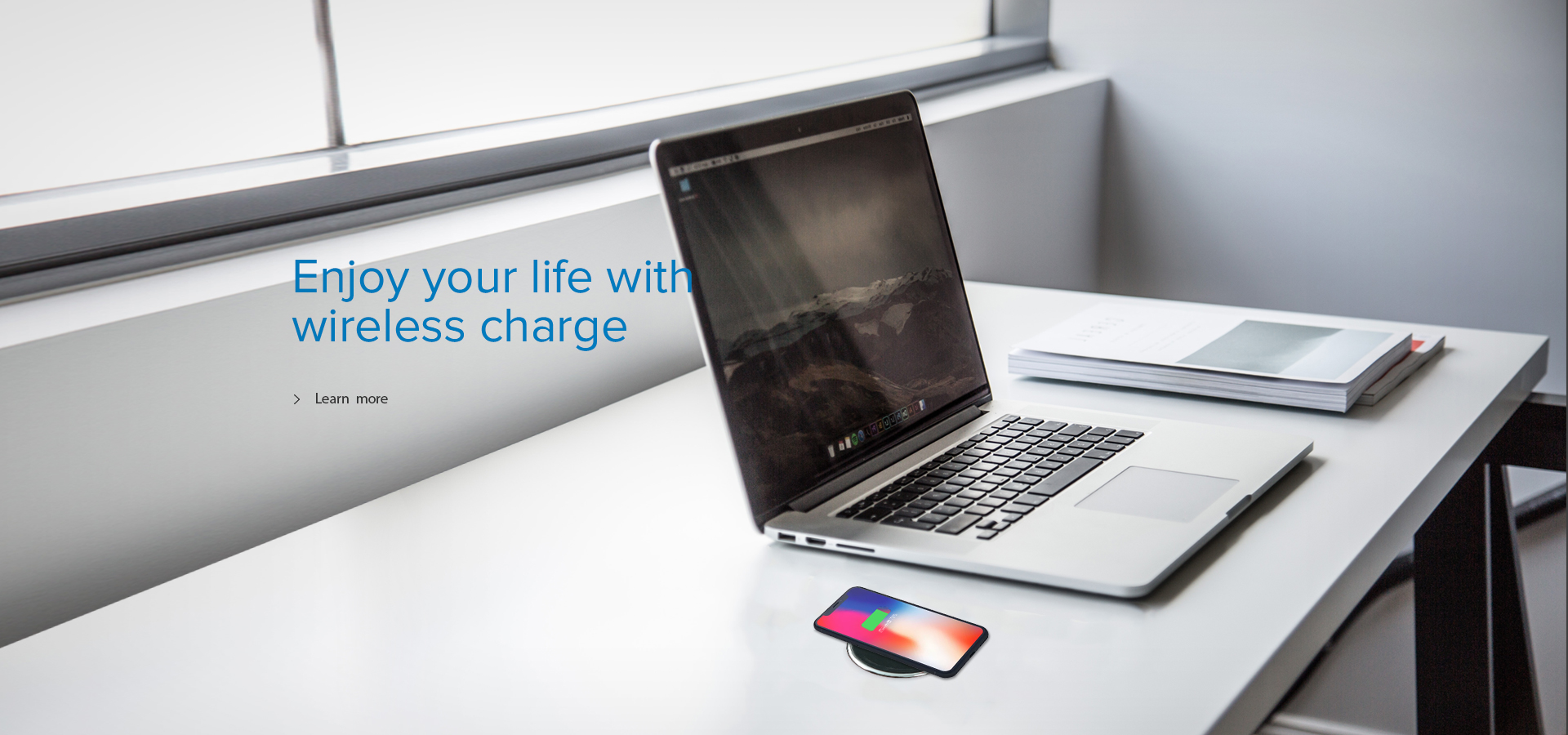 What is the power of iPhone  wireless charging?