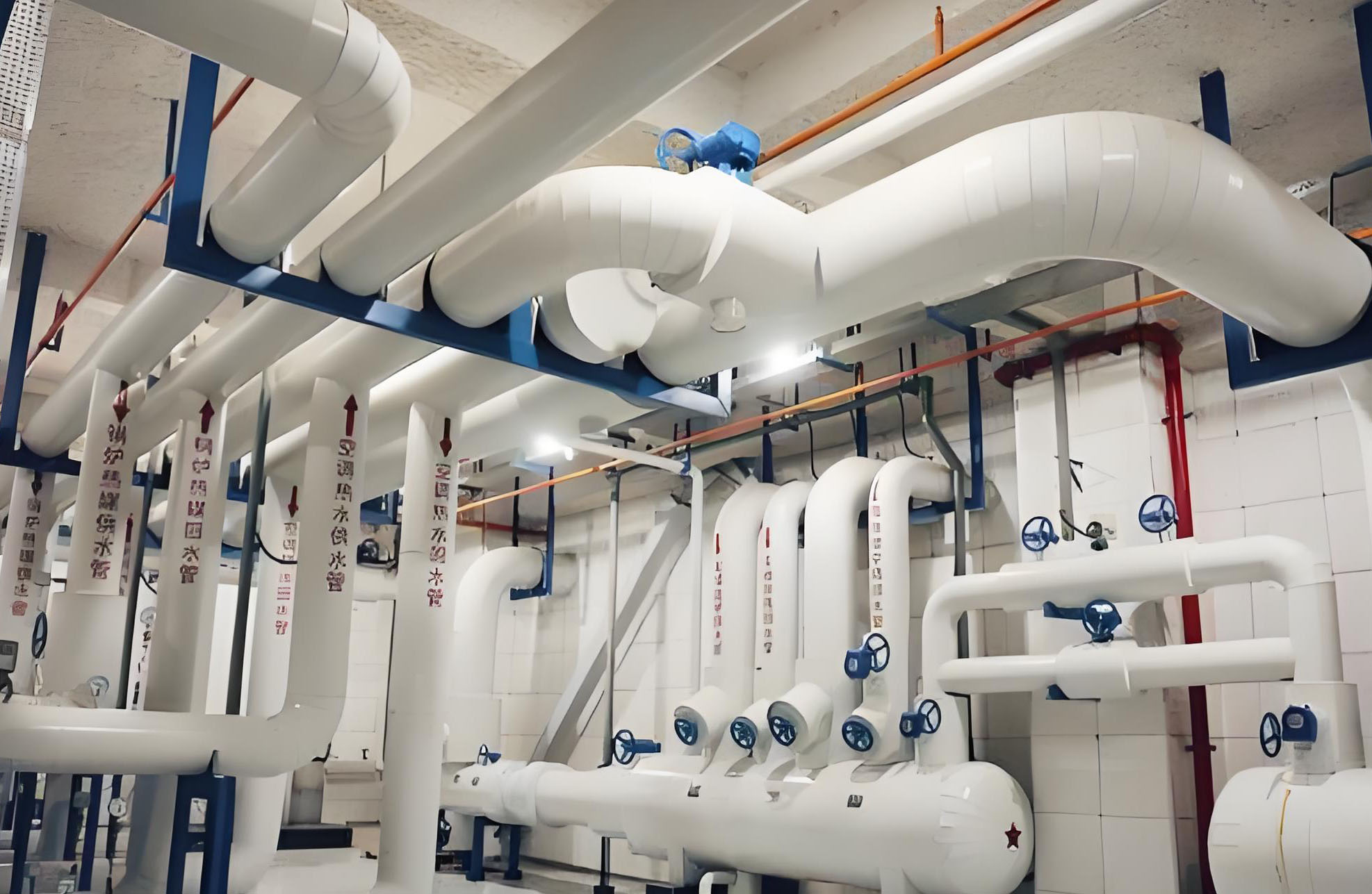 暖通行业
1. 板式换热器集中供暖系统的一次网与二次网换热(如小区热力站)。空调系统的冷水机组冷凝器、蒸发器(水-水或水-制冷剂换热)。生活热水供应(如酒店、医院的热水制备)。地源 / 水源热泵系统中的水-水换热环节。2. 壳管式换热器大型中央空调系统的冷水机组(如离心式冷水机组的冷凝器和蒸发器)。工业余热回收中的水-水或水-蒸汽换热。供暖系统中的高温水 / 蒸汽与低温水的换热(如蒸汽供暖系统)。3. 管壳式换热器结构特点:部分场景中采用 U 型管或螺旋管束设计,增强抗热胀冷缩能力。4. 翅片管式换热器空调末端设备(如风机盘管、空气处理机组)的表冷器(冷水与空气换热)。供暖系统的散热器(热水或蒸汽与空气换热)。热泵系统的室外机(制冷剂与空气换热)。5. 螺旋板式换热器小型供暖系统或区域供热的换热站。空调系统中含杂质或易结垢介质的换热(如地下水换热)。6. 板翅式换热器空调系统的能量回收装置(如新风与排风的热交换)。工业厂房的通风系统中显热或全热回收。热泵系统的回热器(制冷剂内部换热)。