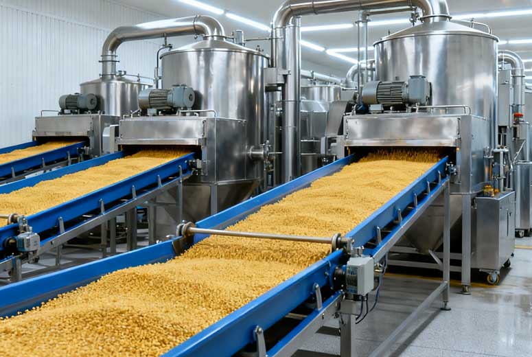 粮油行业哪些工段需要换热器？