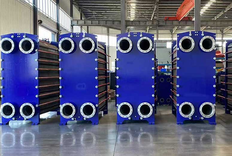 板式换热器的工作原理