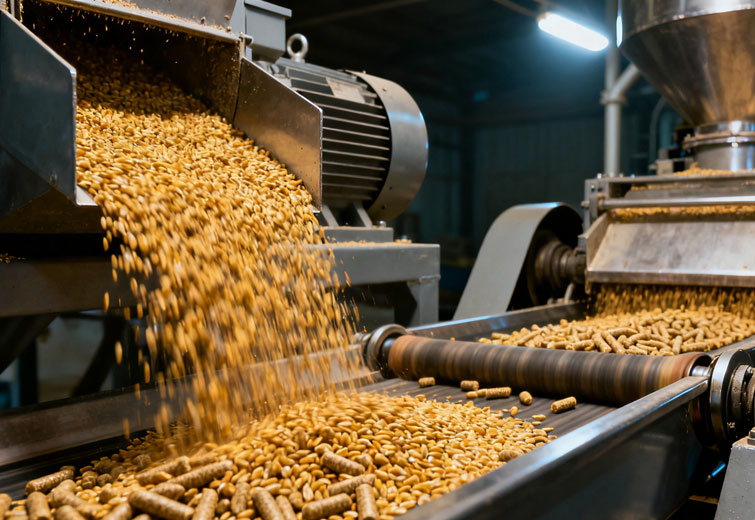 粮油行业解决方案

换热器是粮油行业预处理、浸出、精炼及深加工工艺中，实现物料加热、冷却或热量回收的关键设备，具体应用如下：
1. 预处理工艺

油料烘干/调质：通过换热器加热空气或热水，将湿油料水分降至10%-13%，同时松散油料结构，便于后续轧胚。
粮食清理后加热：对低温小麦、玉米等加热，提升物料流动性，避免制粉或加工时堵塞。

2. 油脂浸出工艺

混合油蒸发：加热 “油脂 + 溶剂” 混合油，使溶剂蒸发分离得到粗毛油，溶剂蒸汽经冷凝器冷却后循环使用。
湿粕脱溶烘干：加热浸油后的湿粕，脱除残留溶剂并烘干至安全水分，制成饲料用粕。

3. 油脂精炼工艺

脱胶 / 脱酸：分别将毛油加热至60-70℃、80-90℃，激活磷脂或促进碱液与游离脂肪酸反应。
脱色 / 脱臭：将油加热至105-110℃除水提升脱色效率，或加热至240-260℃（真空环境）脱除异味。
成品油冷却：将80℃以上的成品油降温至30℃以下，防止氧化变质，便于灌装。

4. 粮油深加工工艺

淀粉加工：加热淀粉乳促进蛋白分离，或冷却淀粉浆助力淀粉沉淀。
蛋白粉生产：加热料液激活酶解反应，或冷却料液终止反应，保障蛋白品质。


不同工艺对换热器的类型需求不同，以下为常见匹配类型：





工艺环节
常用换热器类型
核心作用




油料烘干、湿粕脱溶
管壳式、空气换热器
加热空气，间接烘干物料


混合油蒸发、脱臭
管壳式、板式换热器
高效加热油脂，回收热量


溶剂冷凝、成品油冷却
壳管式冷凝器、板式换热器
冷却溶剂或成品油，节能降耗





