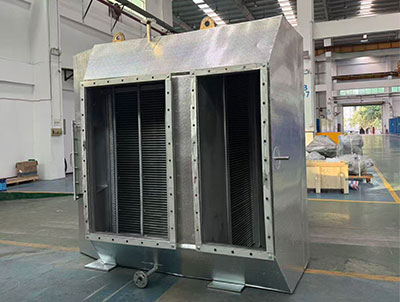 广东捷朗热能 板式气气换热器在锂电池车间尾气余热回收应用案例