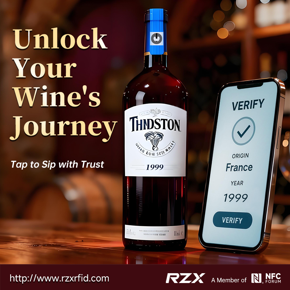 Wine Day | An NFC Tag that Protects the Authentic Romance of Every Bottle