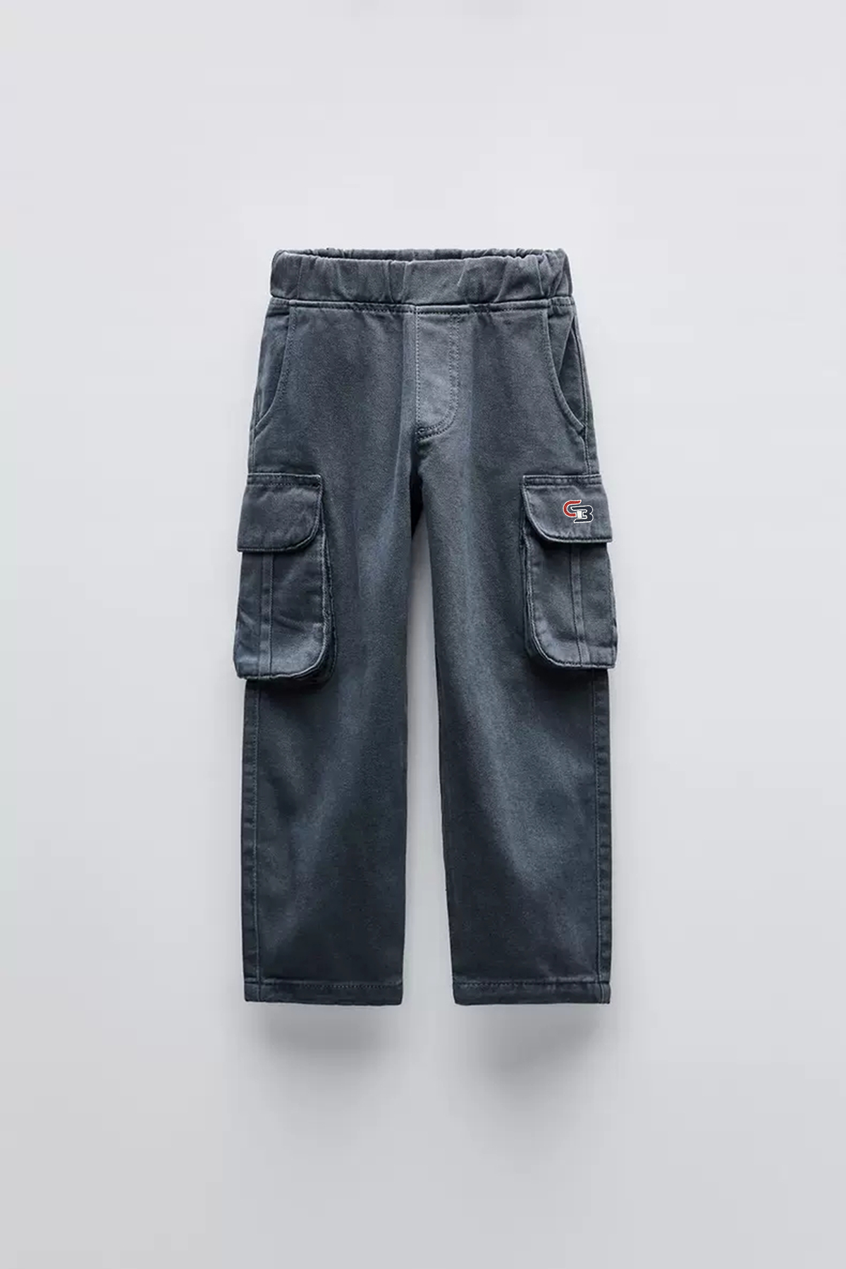 Elasticated waist cargo pants/GTB-F-8235A4002