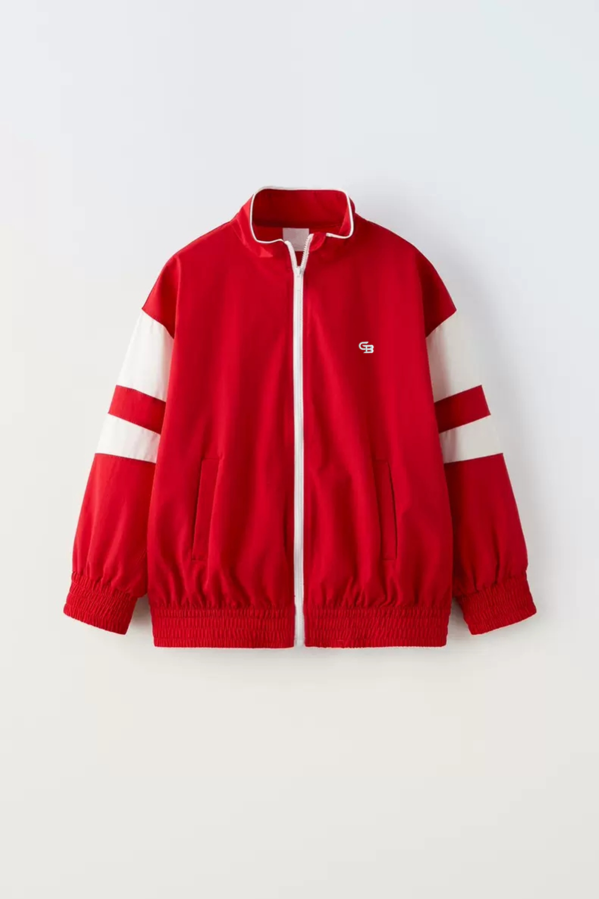 Lightweight zip colourblock jacket/GTB-F-8303A4802