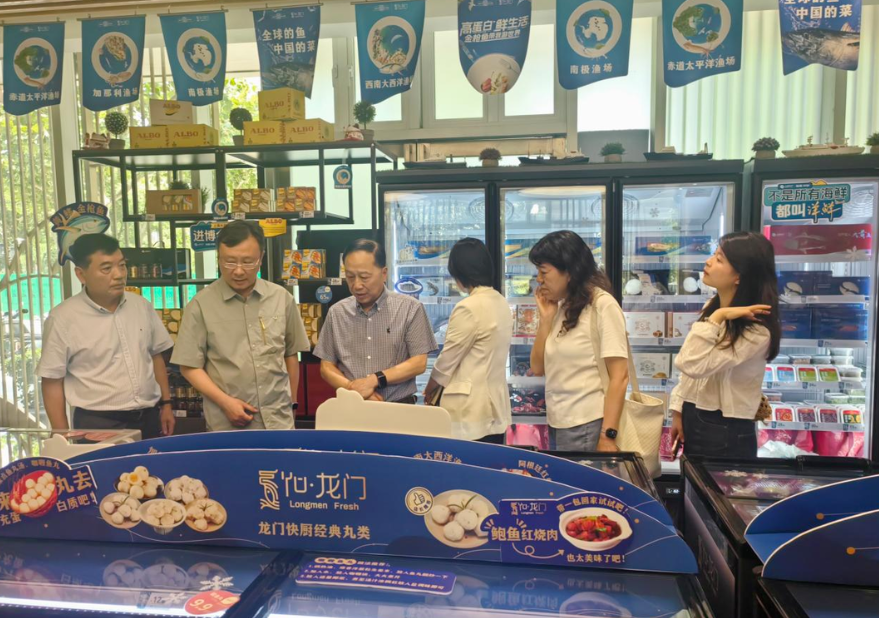 深入调研行业龙头企业 赋能远洋渔业高质量发展——市商联会领导一行赴上海水产集团开展专项调研