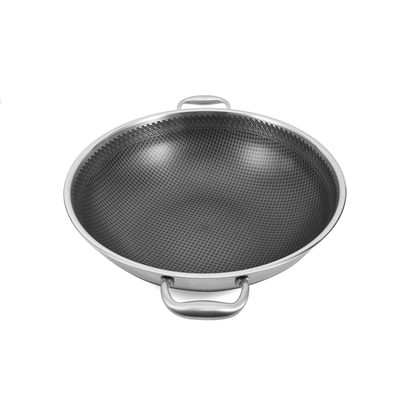 顺锦316三层钢双面双耳锅