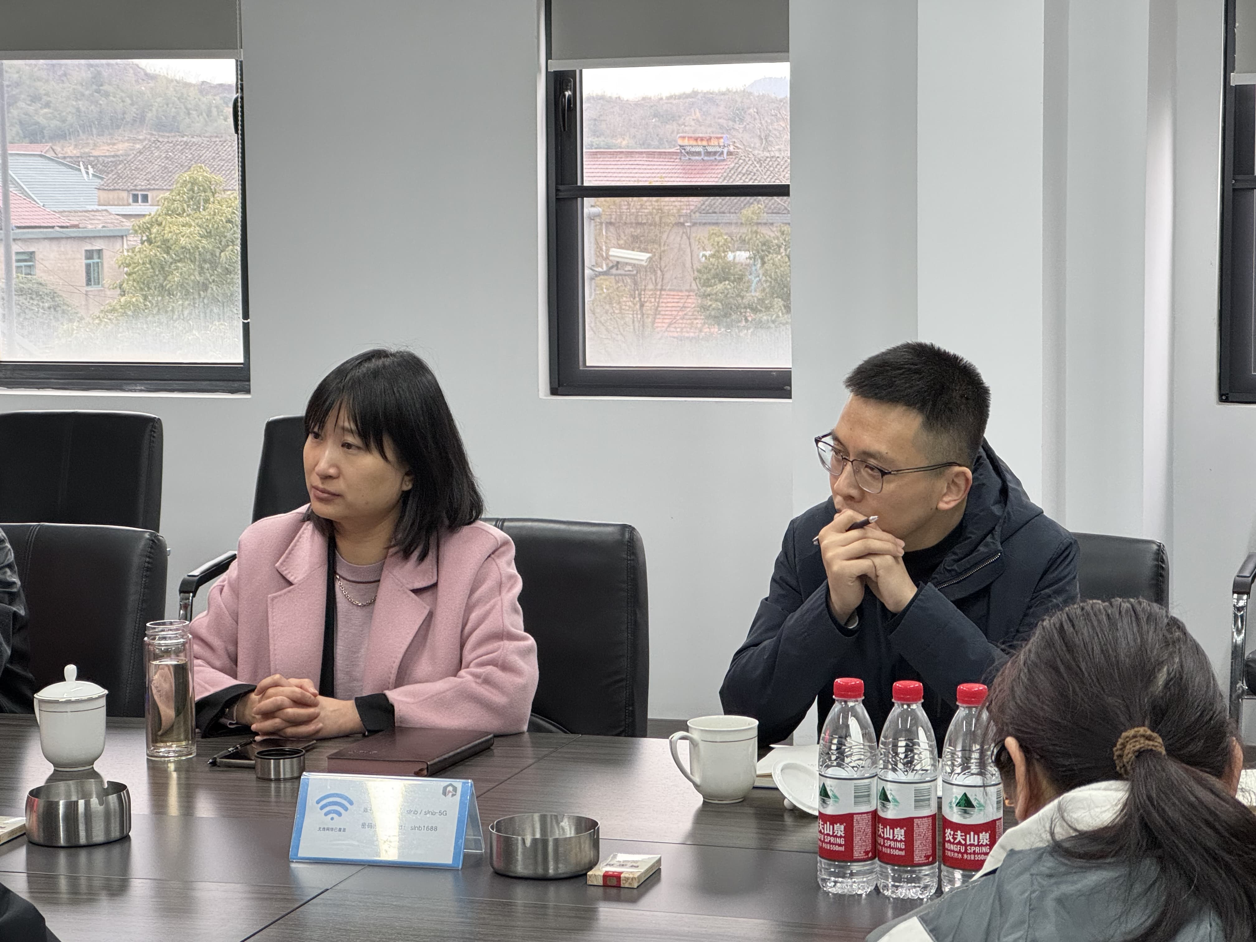 2025年2月15日，余姚市副市长潘建红莅临三磊指导工作