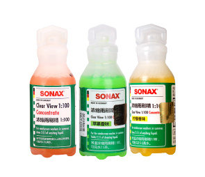 浓缩雨刷精1:100