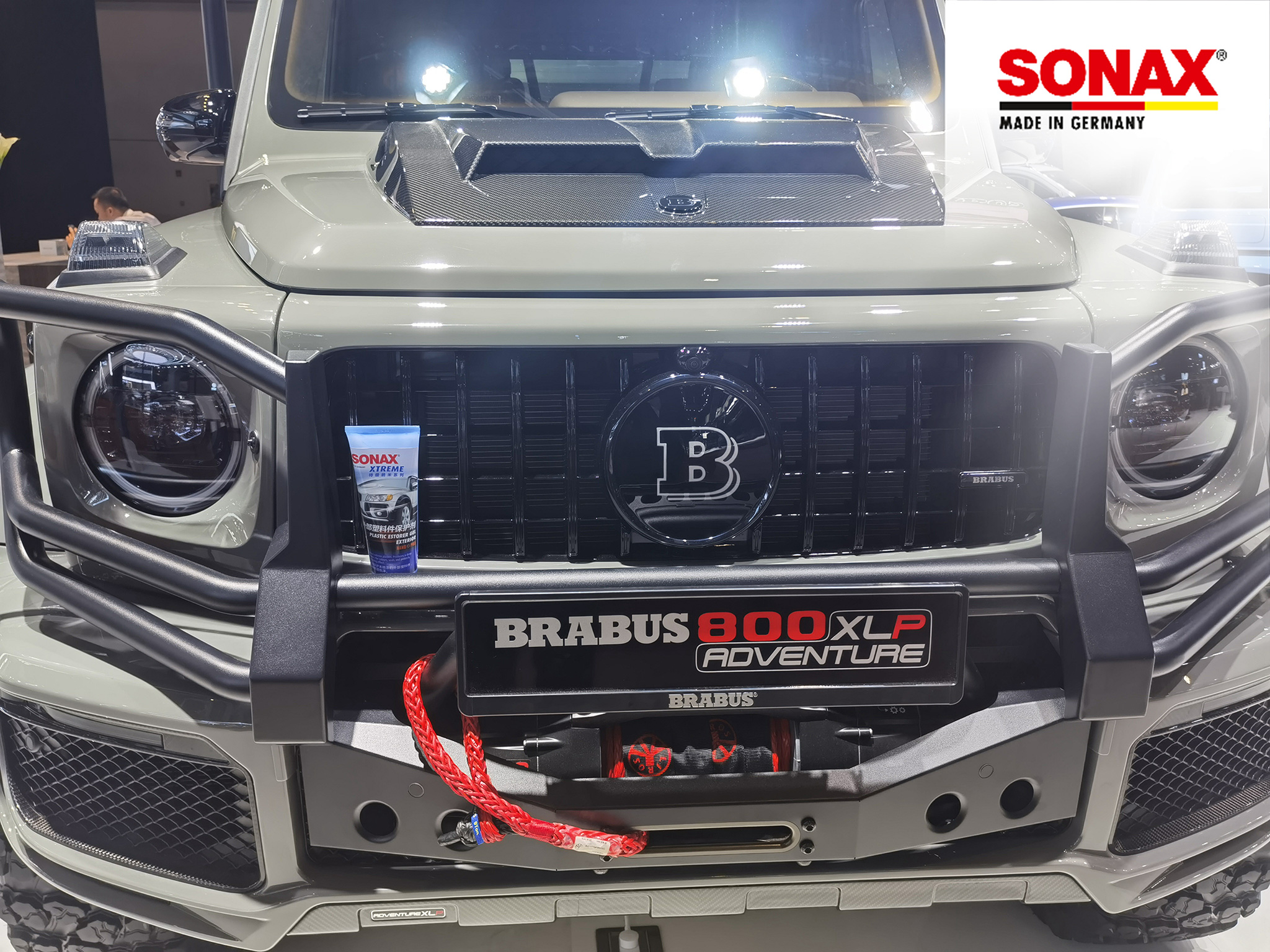 强强联合,SONAX助力BRABUS(巴博斯)上海国际车展