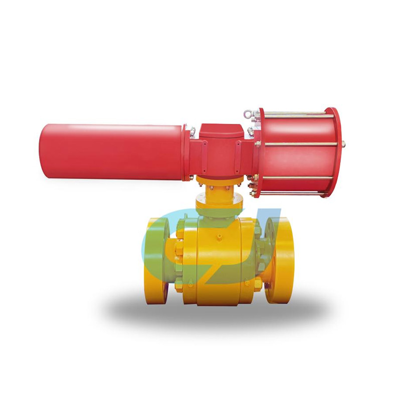 Q647F气动锻钢燃气球阀