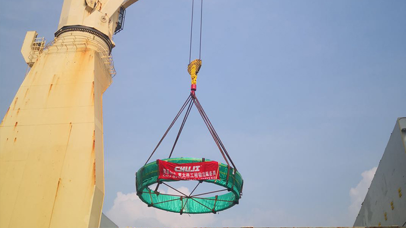 Fälle von Exportschifffahrt auf dem Seeweg --- große Wasserkraftanlagen