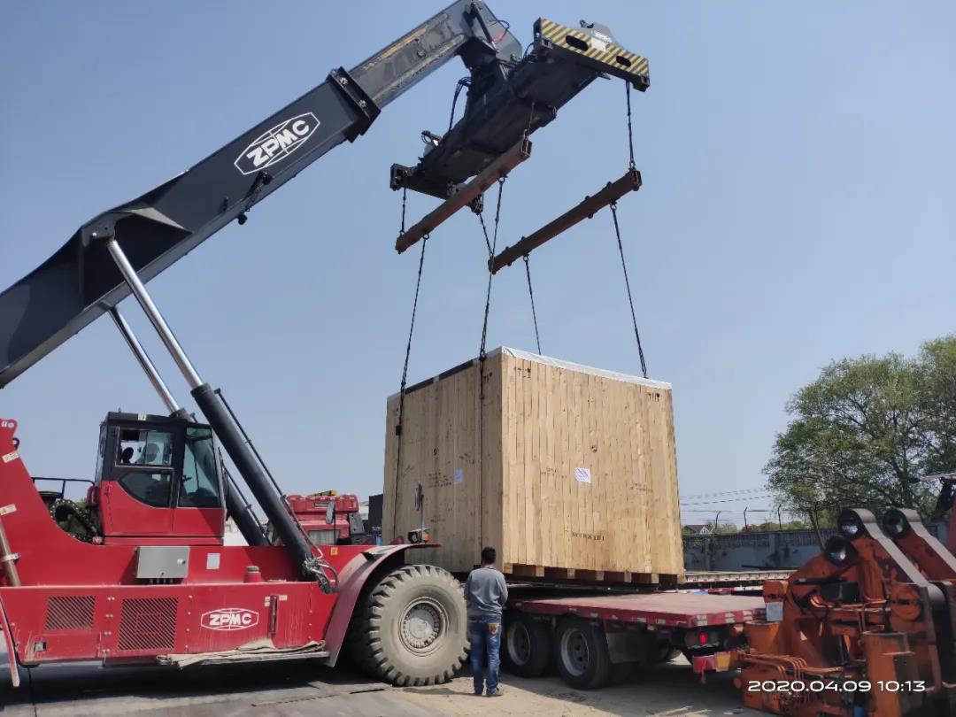 Deutschland importierte Richtmaschinentransport