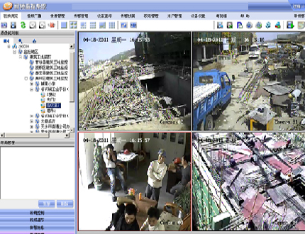 监控平台
视频监控平台：监控工地项目接入300个。