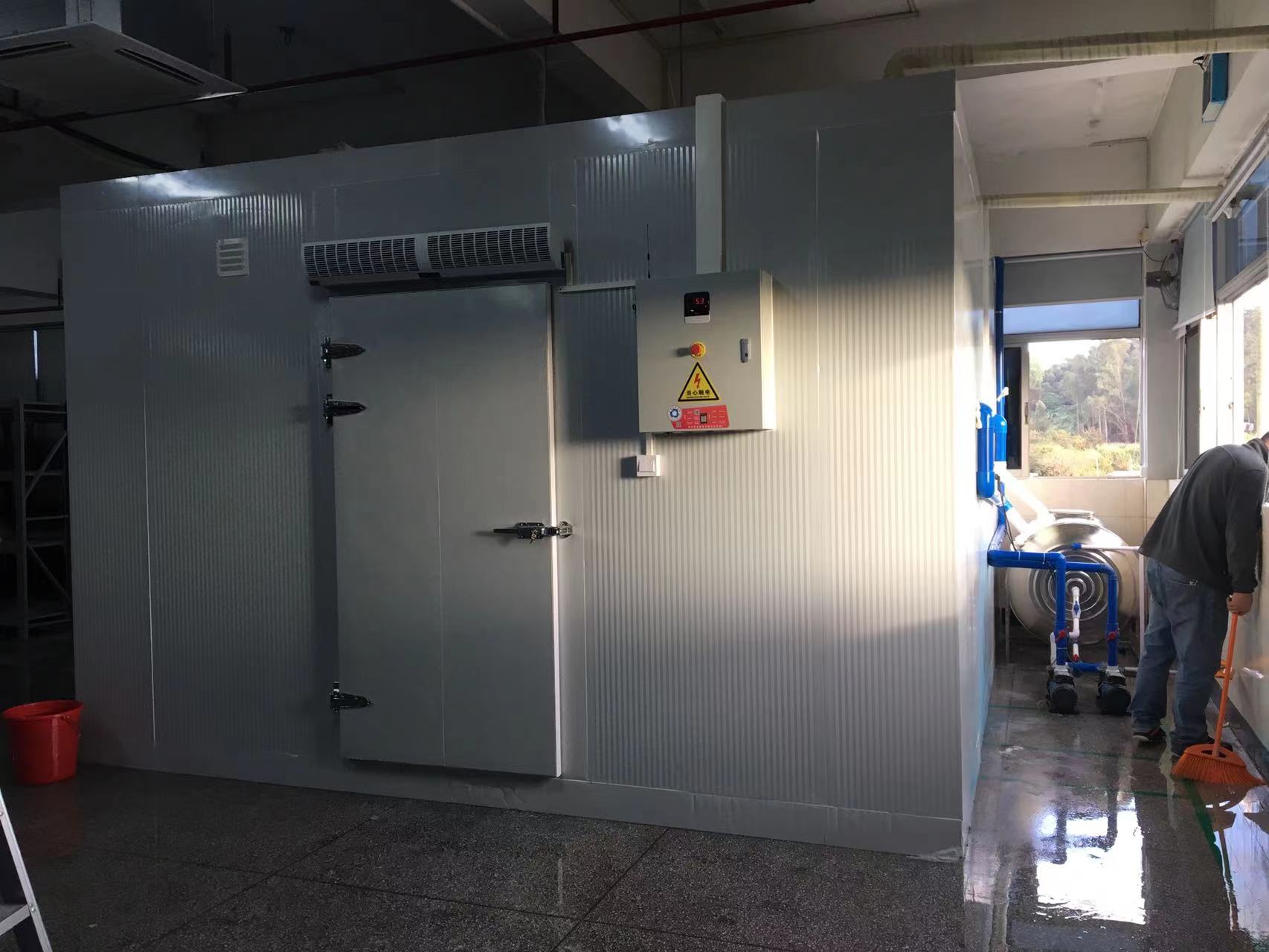 黄石疫苗冷冻库安装完工