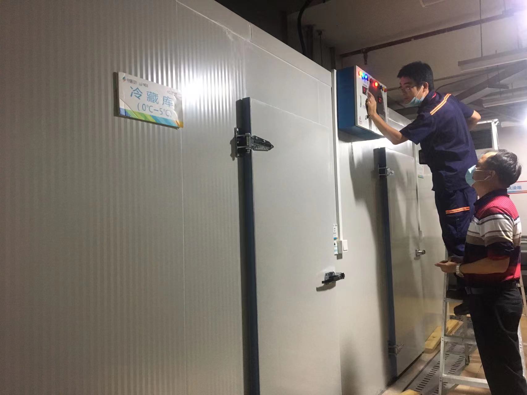 酒店冷库-天河机场厨房-双温冷库