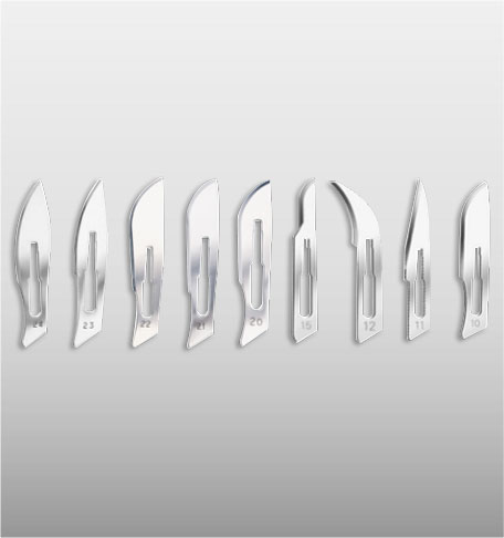 Sterile surgical blades
