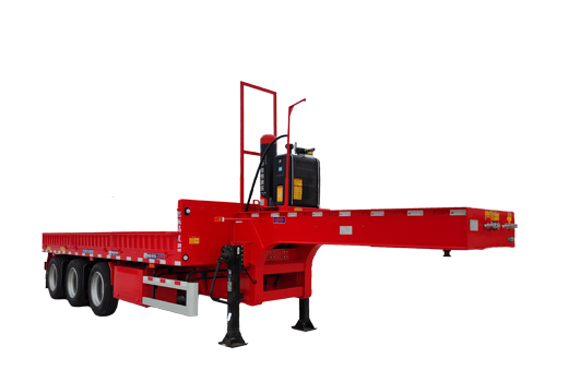 9.6米大鵝頸后卸半掛車