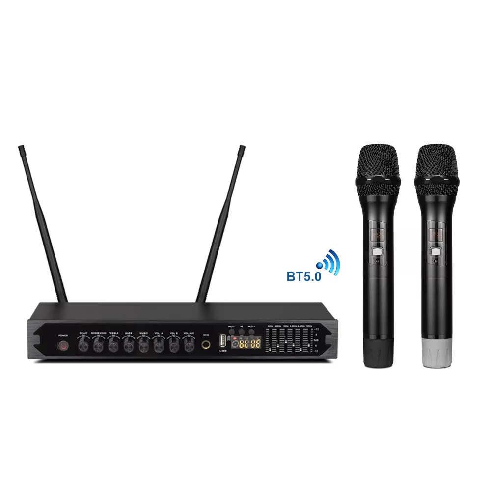 T605 Professional karaoke Microphone wireless for home threater speaker micrphone audio mic ktv systerm