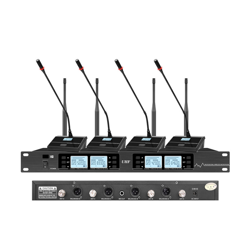 U-4400 UHF Wireless Microphone Portable Wholesale Karaoke Microphone Home Theather Microphone System meeting microphone conference