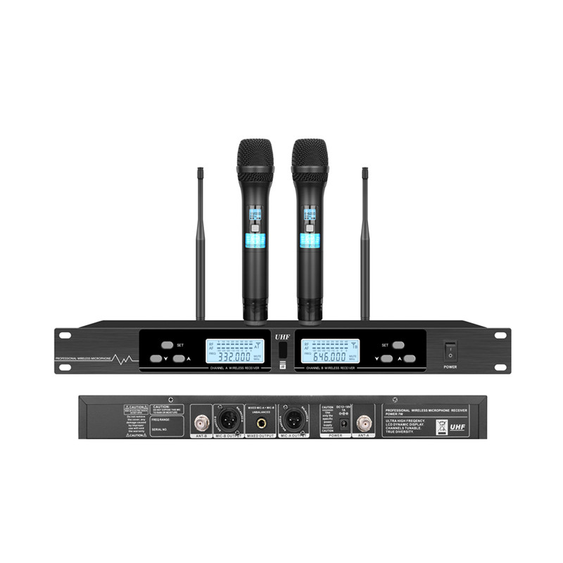 U-4200 UHF Wireless Microphone Portable Wholesale Karaoke Microphone Home Theather Microphone System.copy