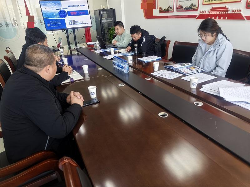 泽信物业集团有关领导来公司考察