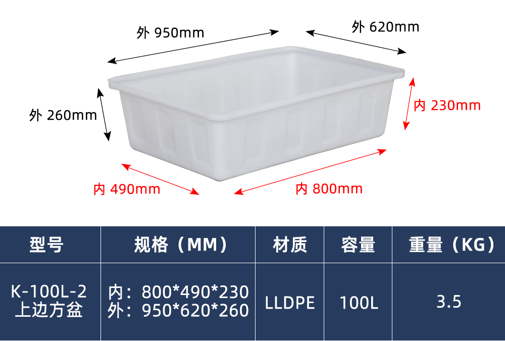 K-100L-2上边方盆