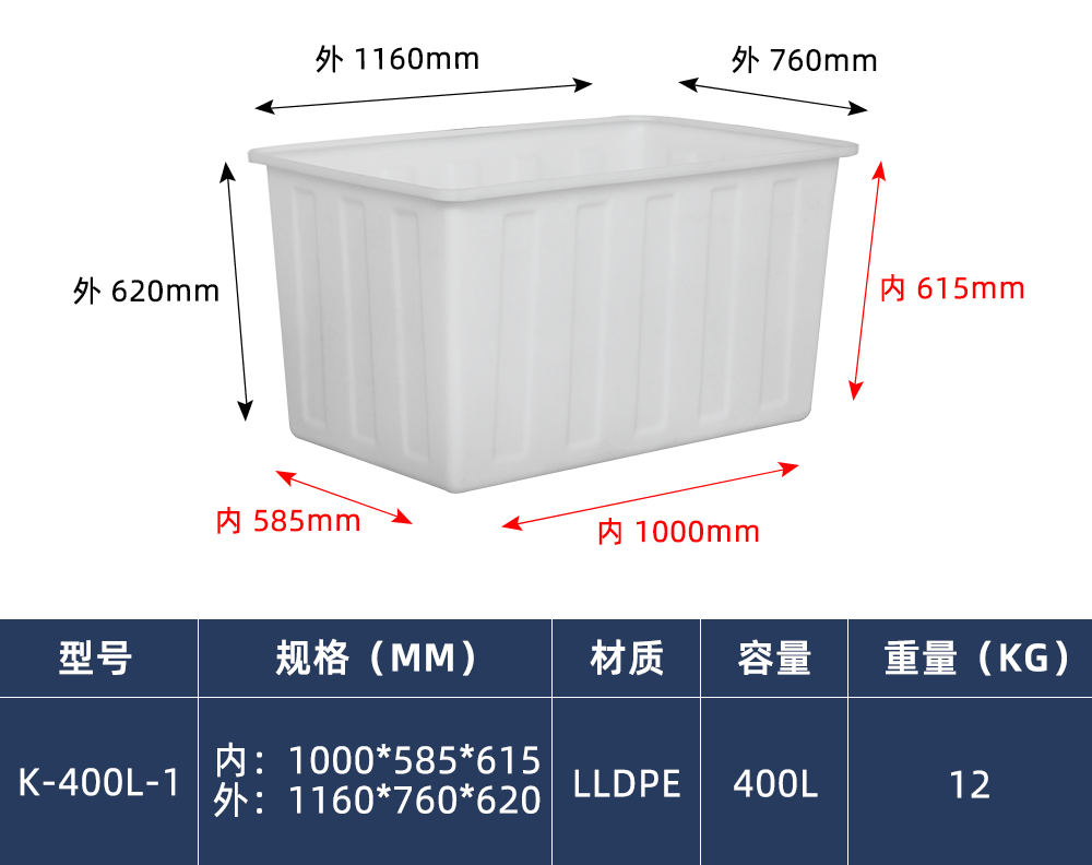 K-400-1 方箱（牛筋箱）