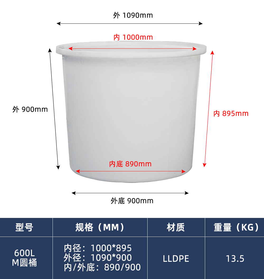 600L M圆桶