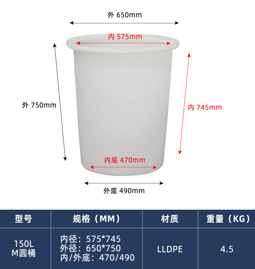 150L M圆桶