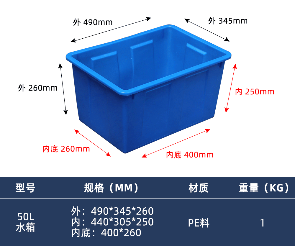 50L 水箱