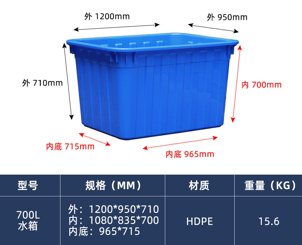 700L 水箱