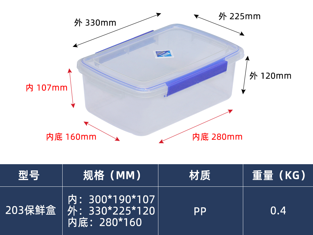 203保鲜盒