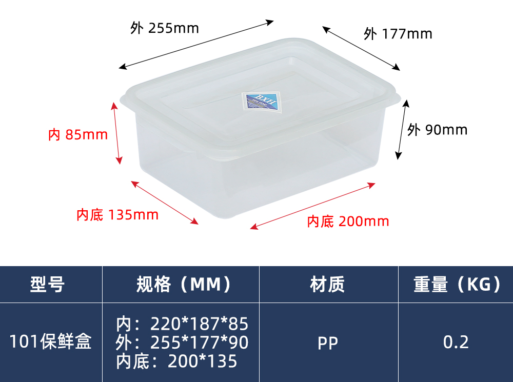 101保鲜盒