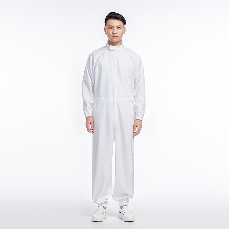 食品正開拉鏈中二連工作服