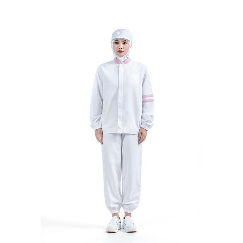 鑲色食品中領分體服