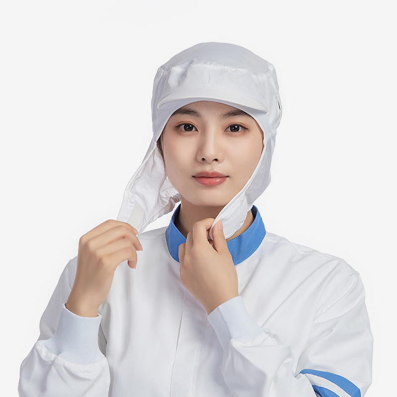 鴨舌羅紋中頸帽