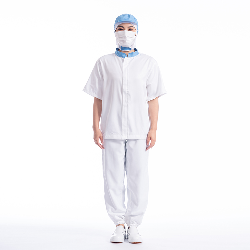 領鑲色食品中領分體服