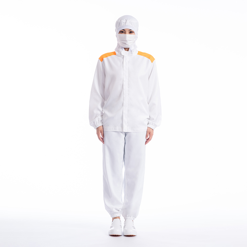 肩鑲色食品正開拉鏈上二連 耳掛款