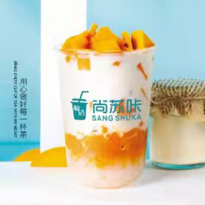 鮮芒果酸奶1