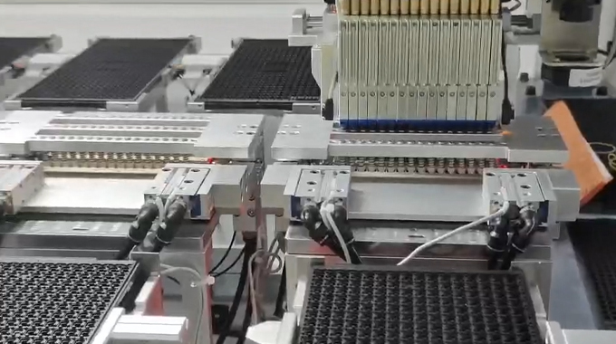 SDnand&TF card fully automatic high-speed card opening equipment