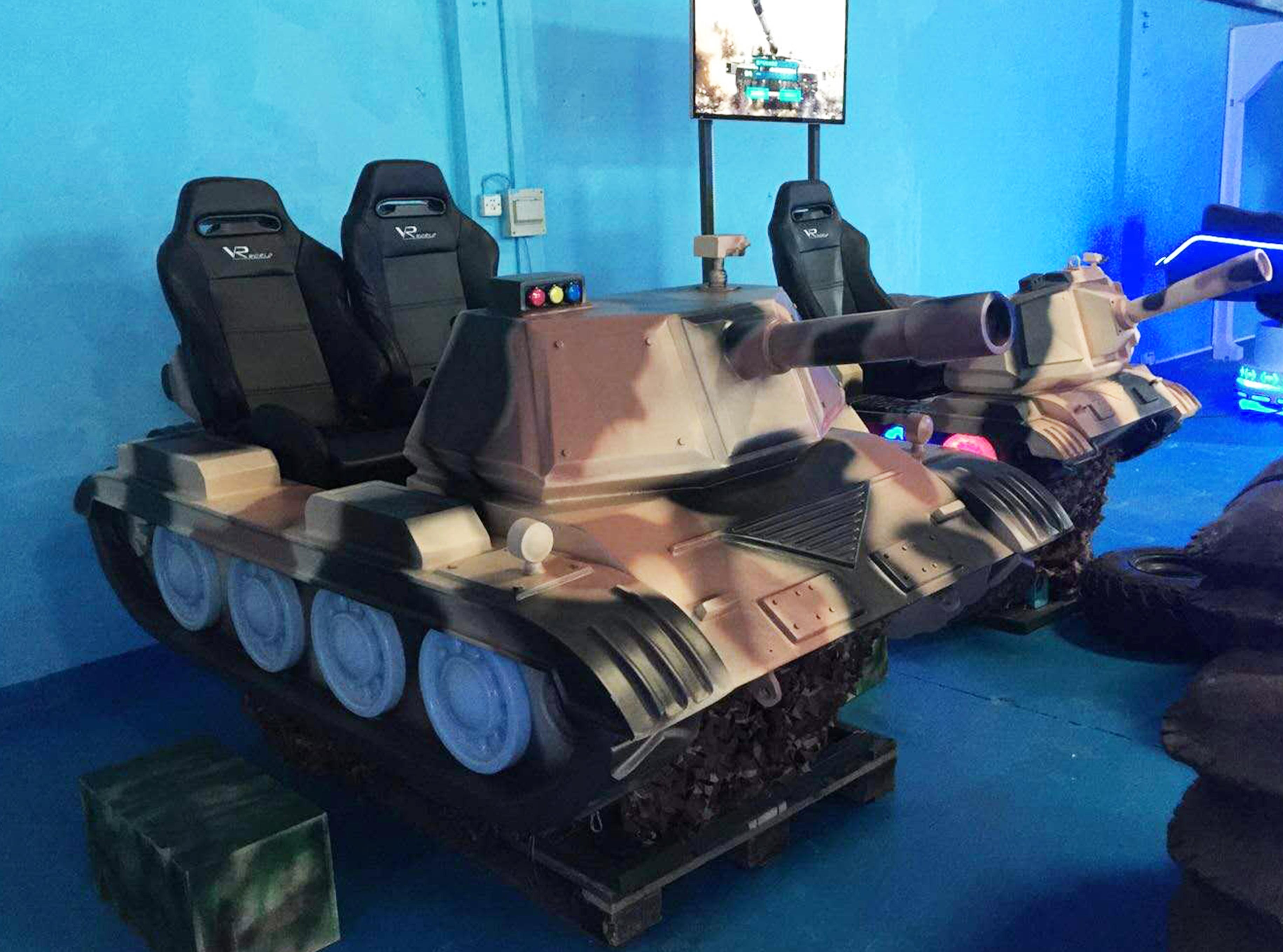 坦克游戏模拟-1座、2座