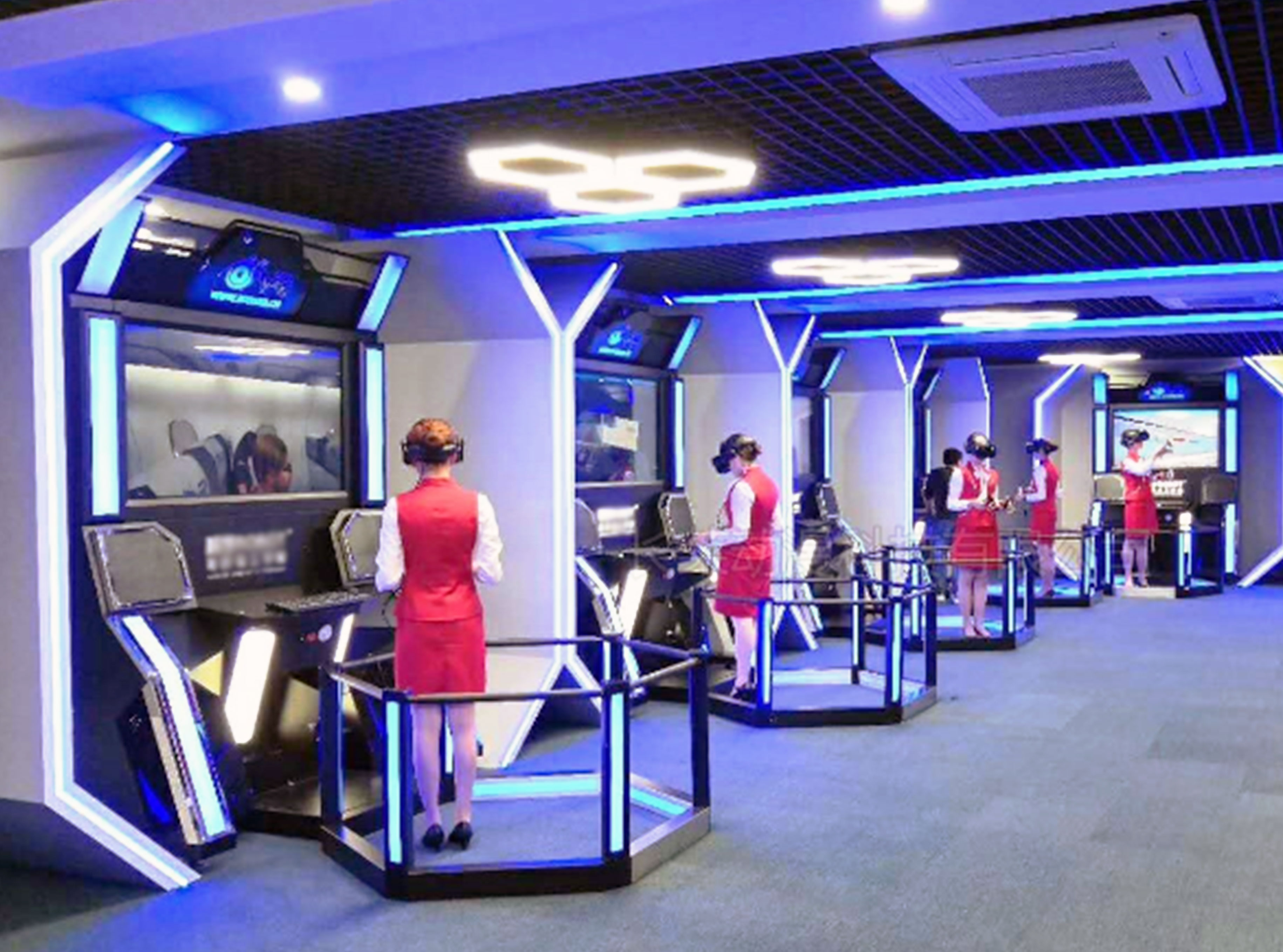 科技馆-VR仿真教室