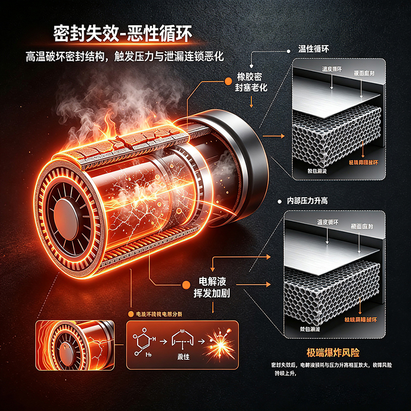 失效机理：高温引发的 “连锁反应”