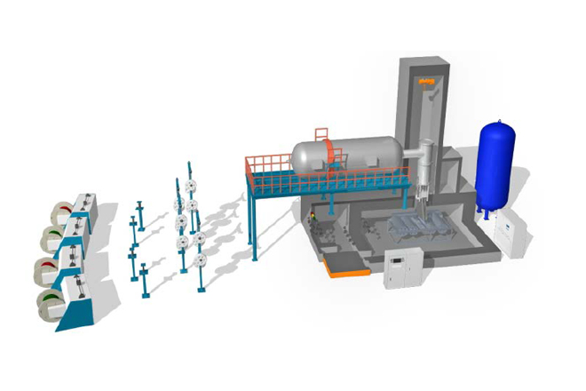 兩進兩出收放線