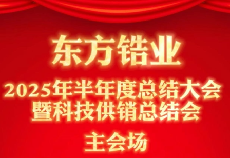 2025年度半年總結(jié)大會(huì)暨科技供銷(xiāo)大會(huì)(會(huì)議封面)