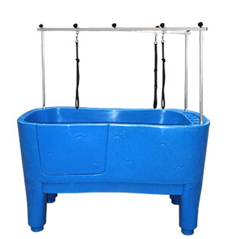 Blue H111 Professional Durable High Grade Plastic Multicolor Dog Bathtub Pet grooming Pet cleaning bathtub for dogs