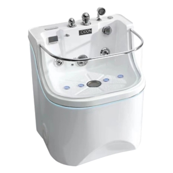 80cm CIDON 902Plus Luxury Acrylic Freestanding Indoor Pets Milky SPA Bath Tub